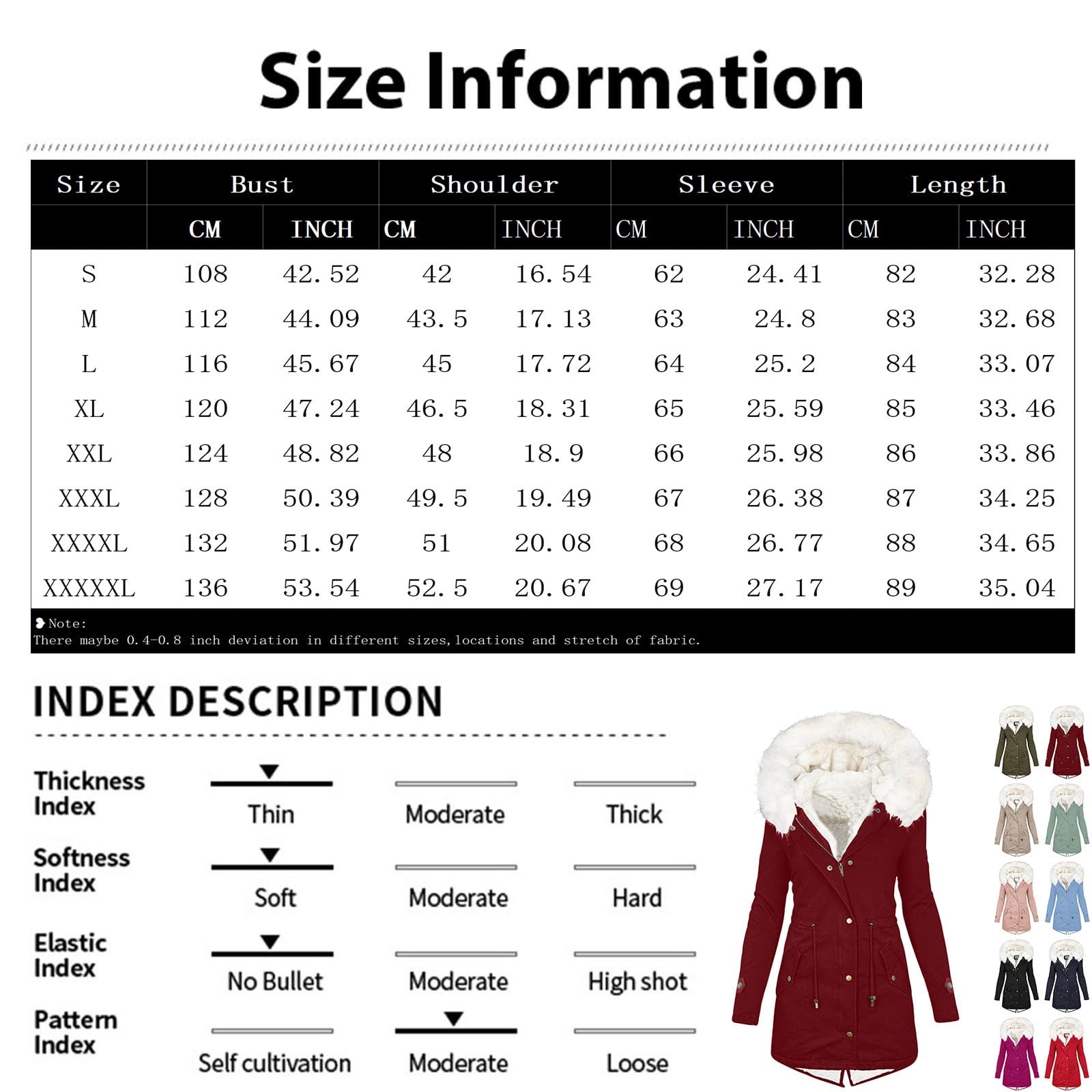 Générique Manteau Femme Hiver Veste Polaire Chaude éPaissir Parka en Peluche Blousons à Capuche avec Fermeture à Glissière Doudoune Col en Fourrure Amovible Blouson Veste Coupe Vent, S-5XL
