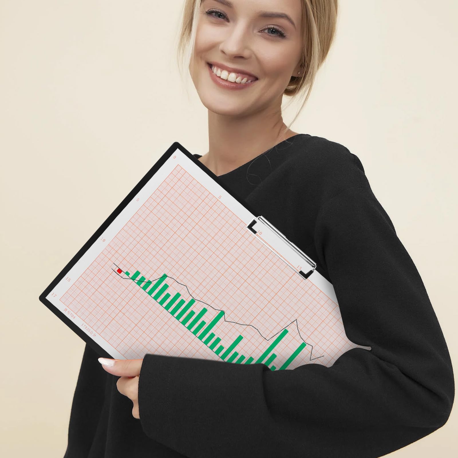 Zerodeko 100 Blatt Millimeterpapier für Schüler zum Malen und Zeichnen mit Präzisen Maßen und Rosa Papier für Architektur und Mathematik