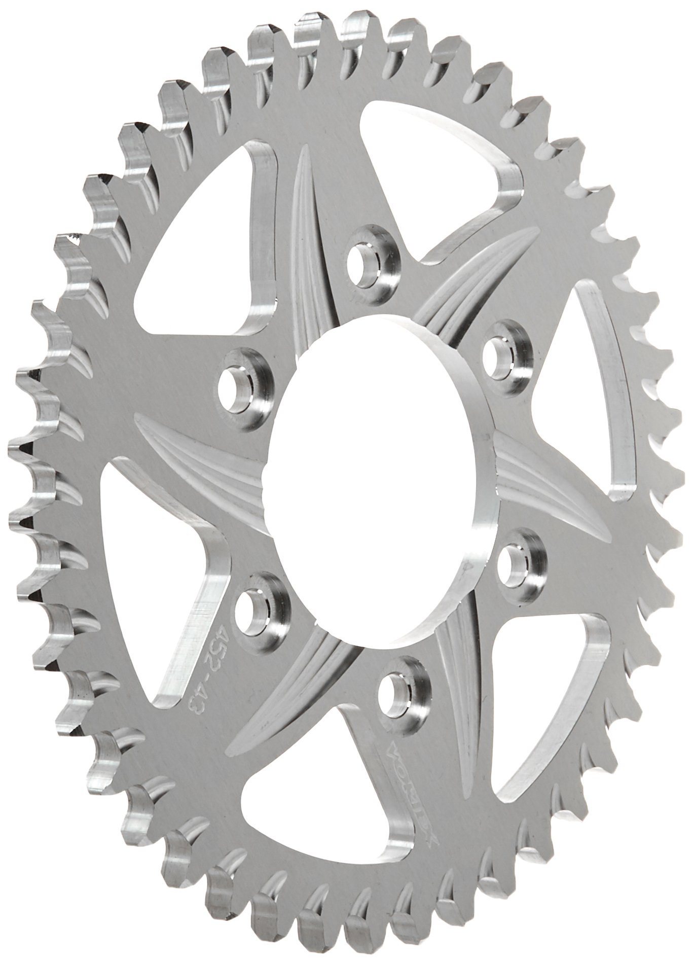 Amazon.com: Vortex 452-43 Silver 43-Tooth 530-Pitch Rear Sprocket
