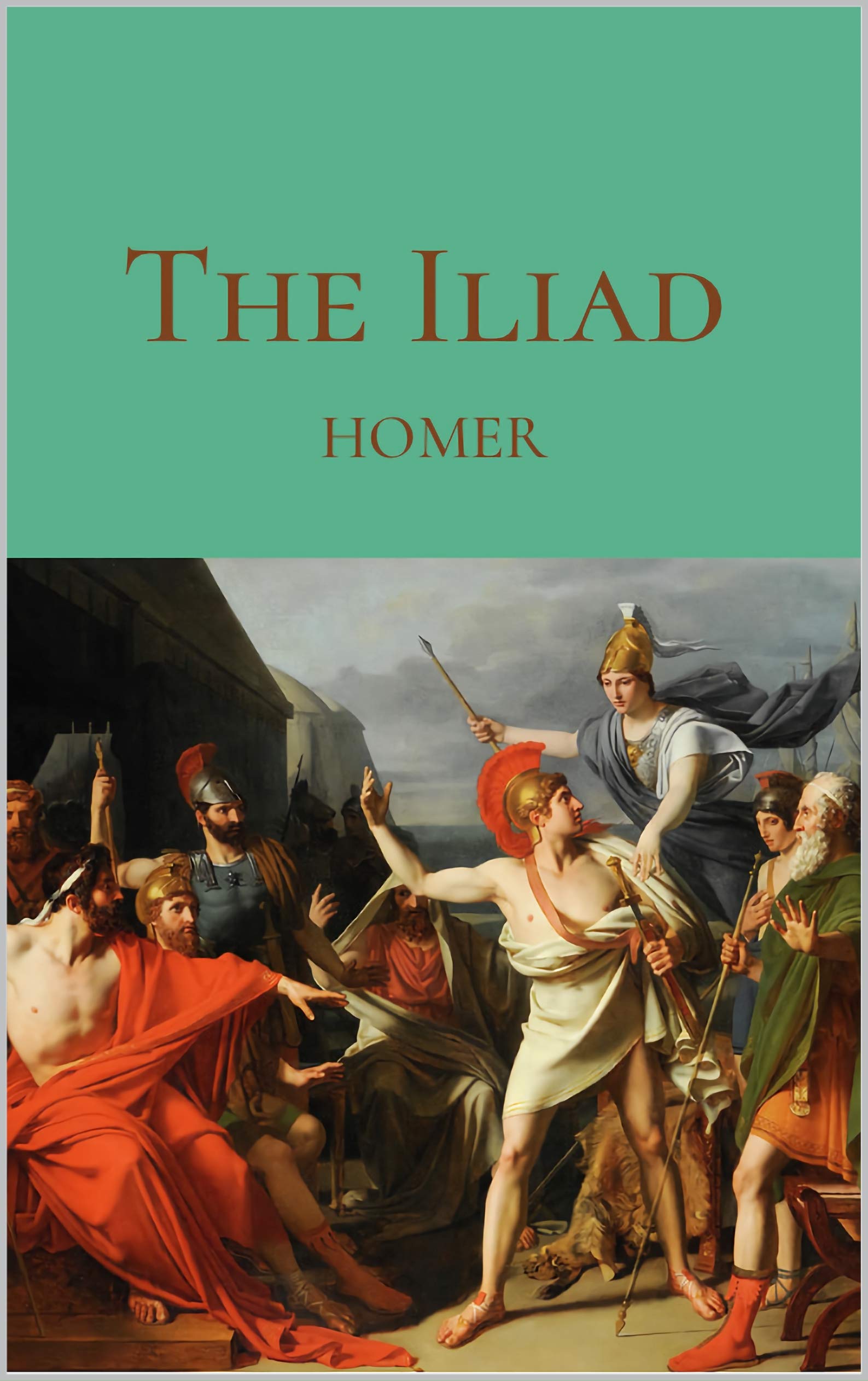 The Iliad traduction anglaise facile à lire vers blancs Bryant pour comprendre Homère sans peine
