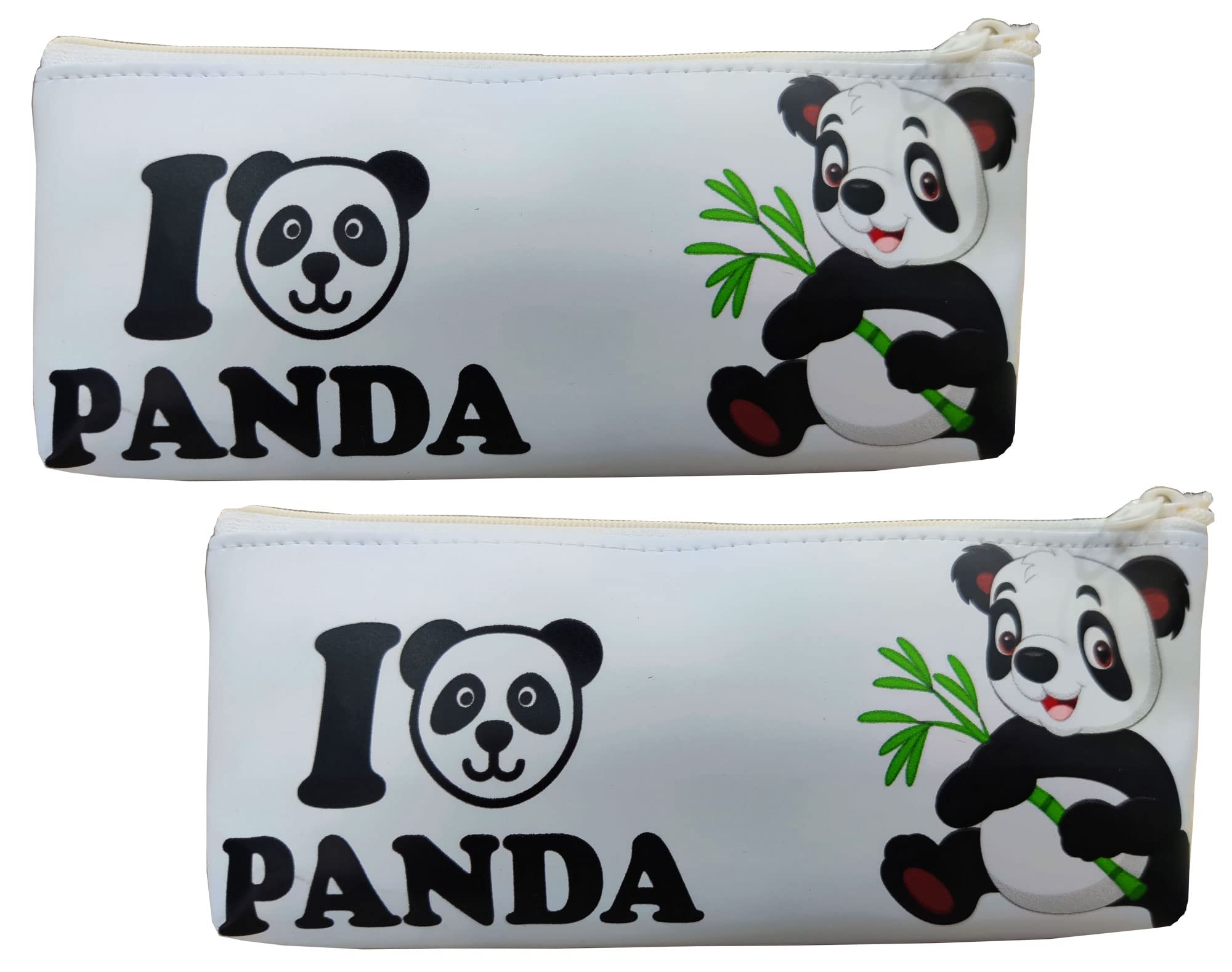 KOBBET® Panda Pencil Pouch Cute Soft Panda Face Pencil Pouch for Girls Travel Pouch for Girls Makeup Pouch Fur Pencil Stationery Pouch for Students Zipper Closer Black & White Panda Pouch (Pack of 2) (B09XBKDS25) Amazon Price History, Amazon Price Tracker