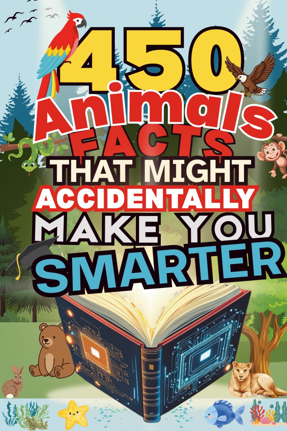 450 Animal Facts That Might Accidentally Make You Smarter: Weird Creatures, Wild Surprises, and Mind-Blowing Nature Trivia for Curious Kids and ... ... That Accidentally Make You Smarter Series)