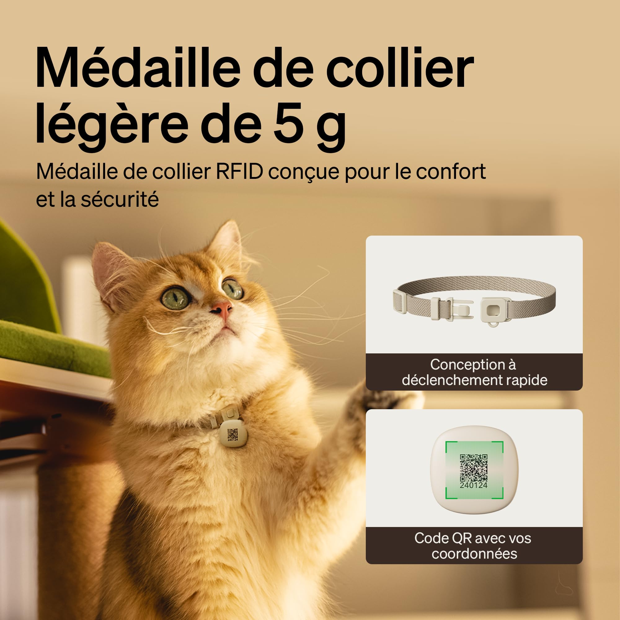 PETLIBRO Distributeur Automatique RFID pour Chat, Wi-Fi 2,4/5 GHz, Contrôle par Application, Reconnaissance par Collier RFID, Couvercle à Ouverture Automatique, Pour Régimes Alimentaires Personnalisés