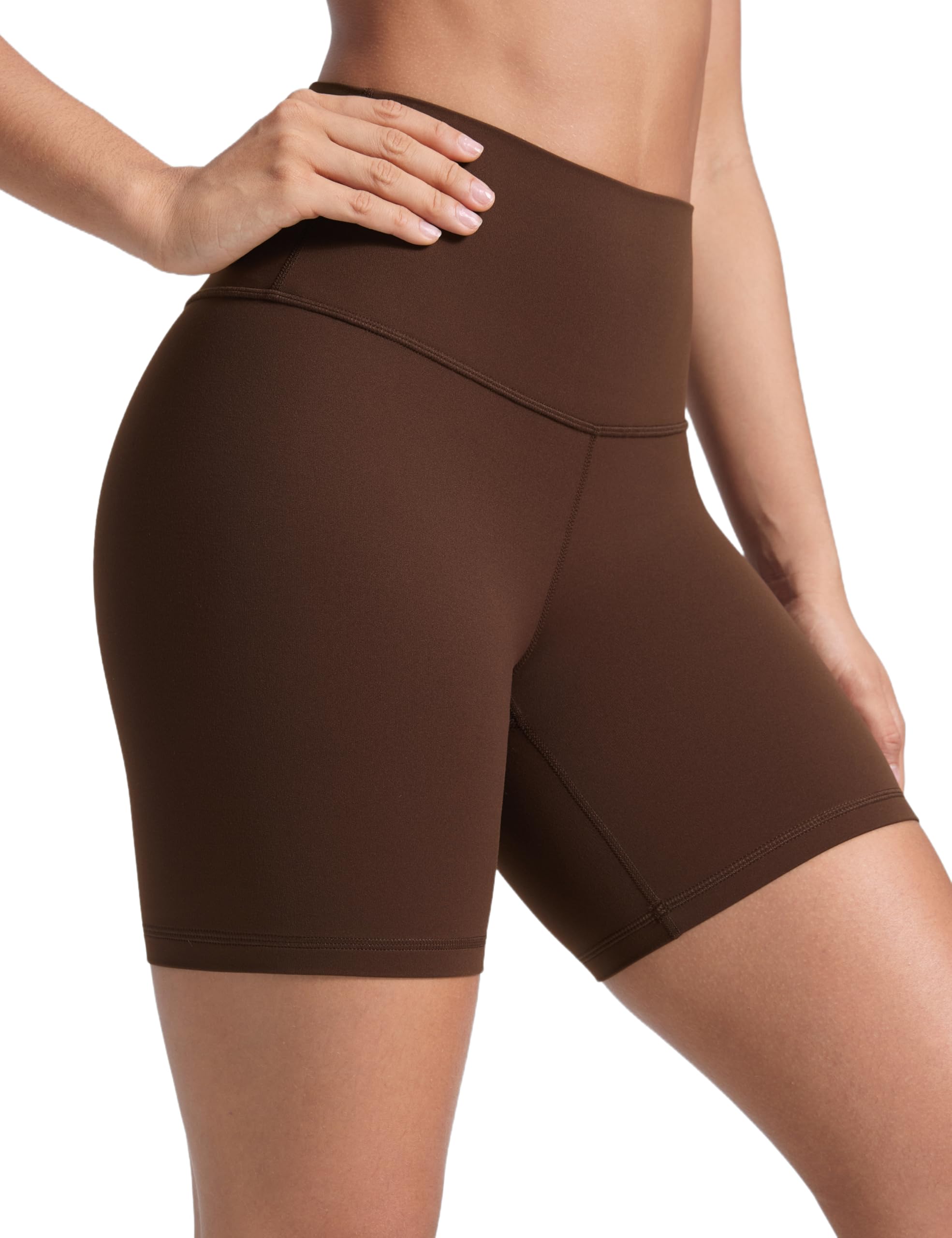 CRZ YOGA Womens Butterluxe Yoga Shorts - 2.5''/4''/6''/8'' High Waisted Workout Gym Leggings Running Spandex Biker Shorts — view 18