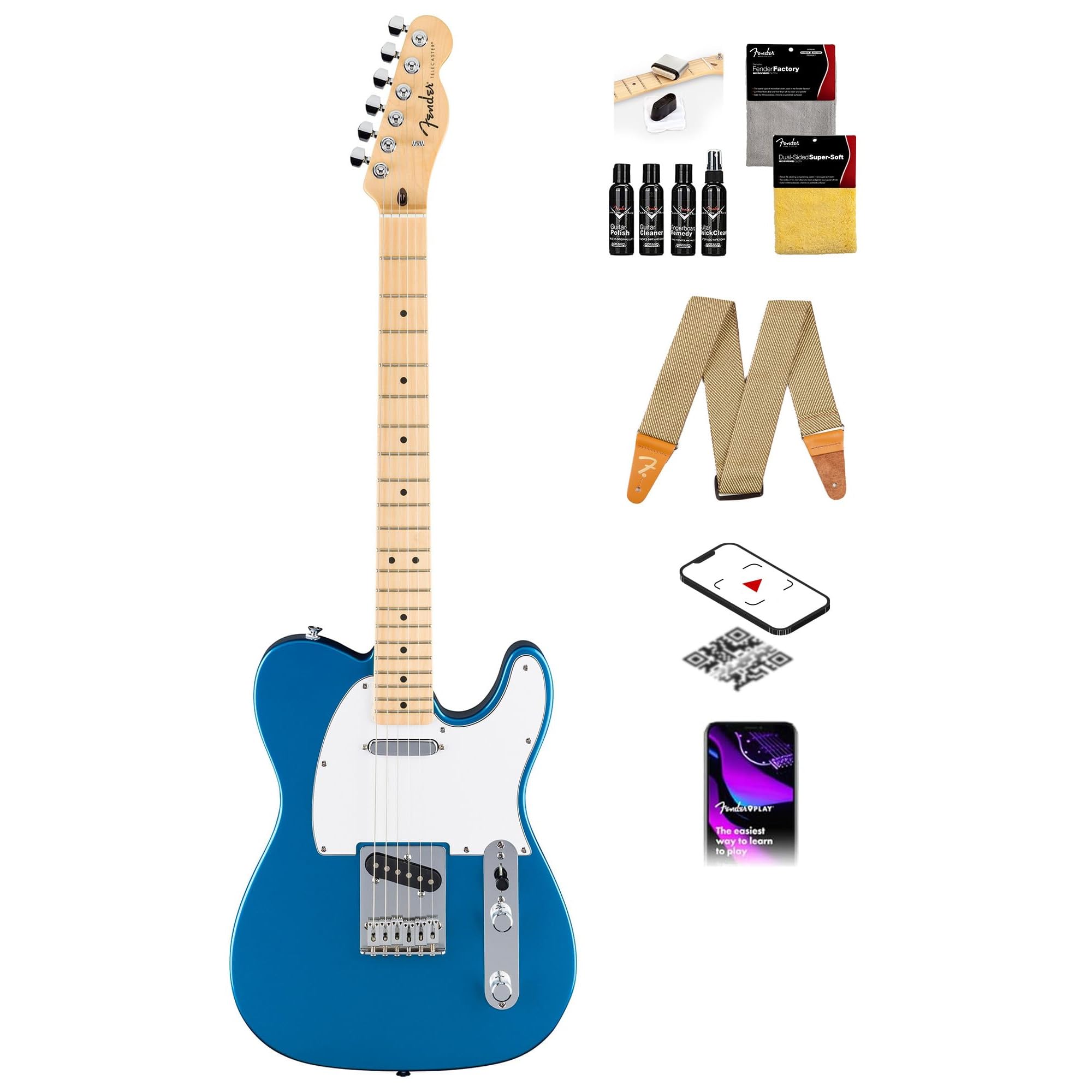 Amazon.com: Fender Standard Telecaster - Aqua Marine Metallic