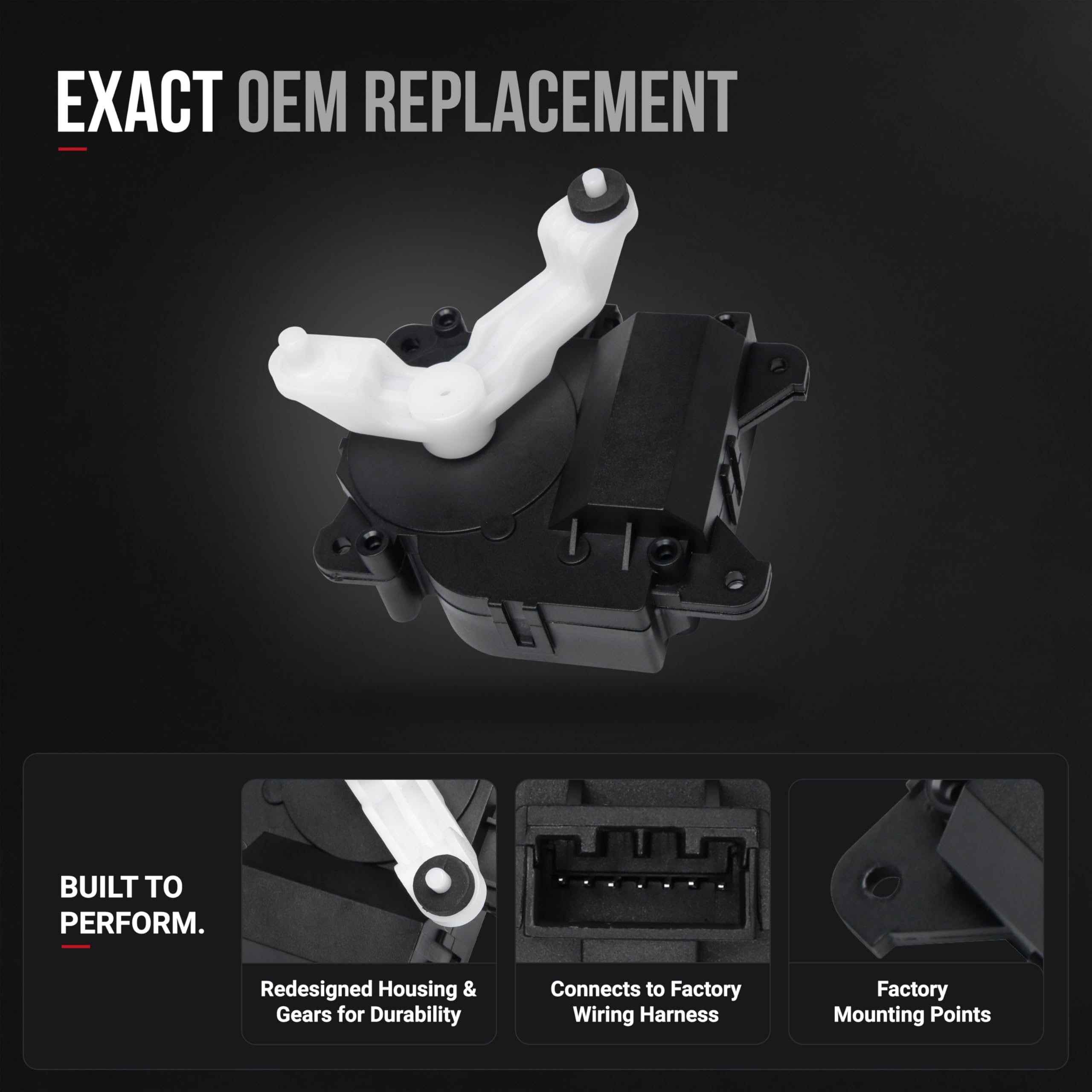 Amazon.com: HVAC Air Blend Door Actuator Heater Replacement