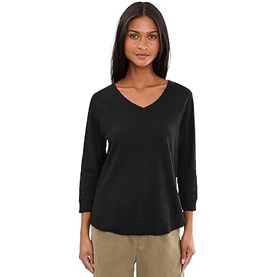 Elliott Lauren Garment Dye Tees - V-neck 3/4 Sleeve Tee