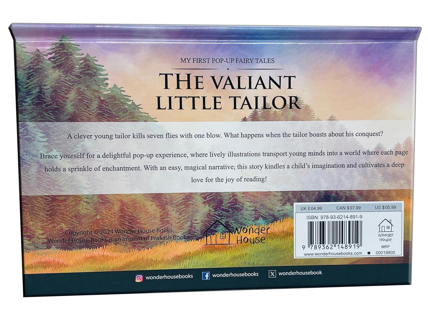 My First Pop Up Fairy Tales Valiant Little Tailor | Pop Up Books For Children 3