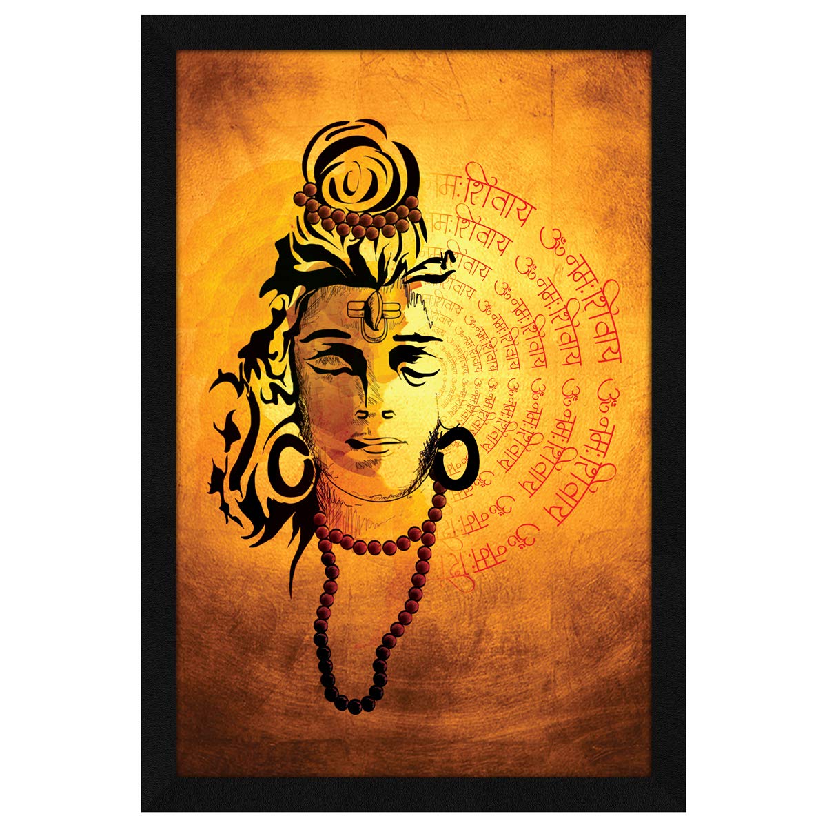 Amazon.com: ArtX Paper Powerful Shiv Mantra Om Namah Shivaya