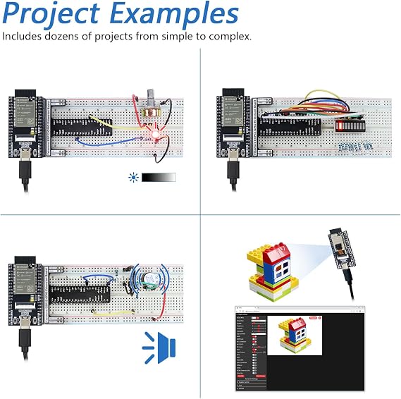 Freenove ESP32 Kit ESP32 Camera Board Basic Starter Kit