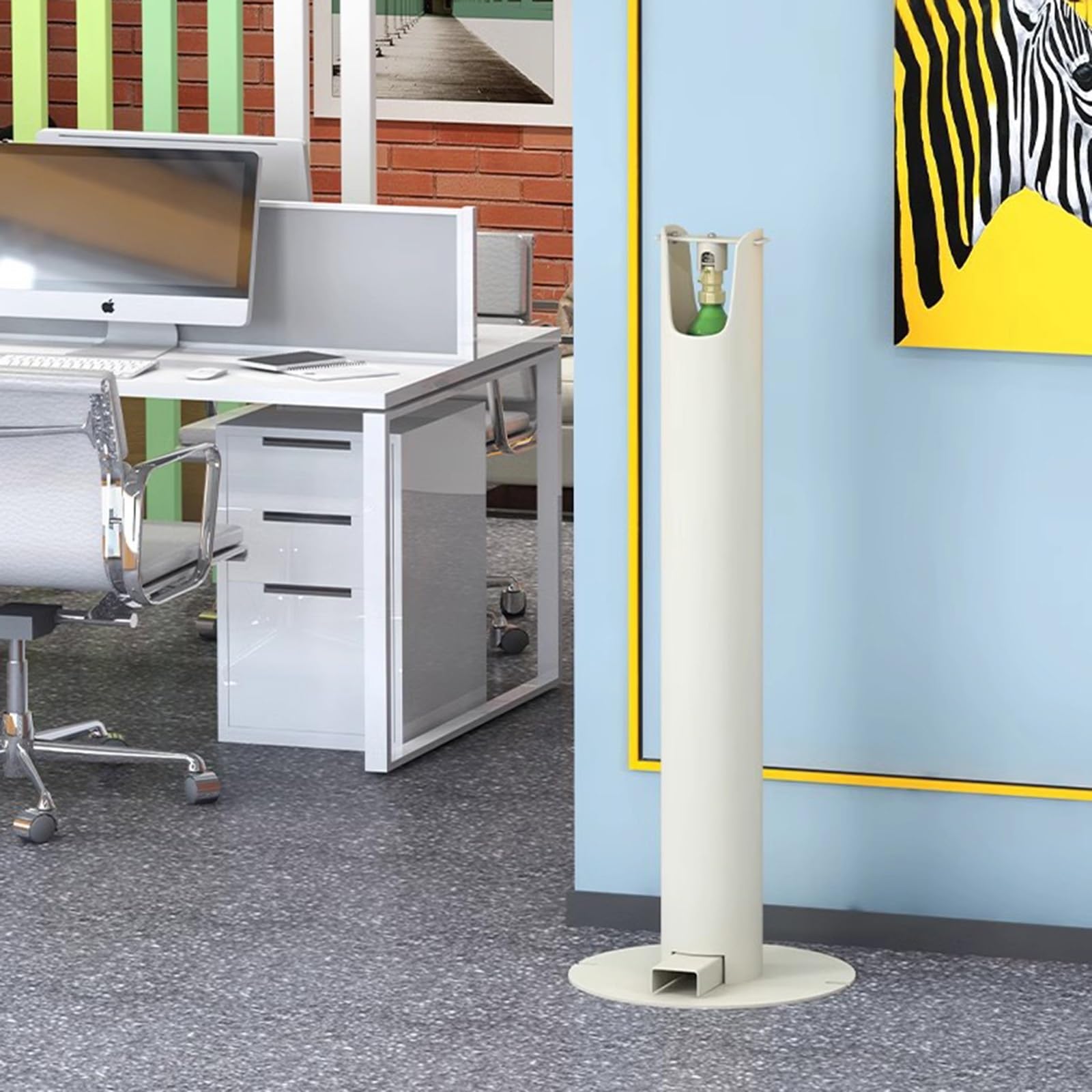 Dispenser gel disinfettante mani Igienizzatore Per Mani A Pedale Supporto Da Pavimento, Indipendente Pro Dispenser Di Sapone Schiumoso Stazione Di Igienizzazione, Ufficio Hotel Ospedale Supporto Per S