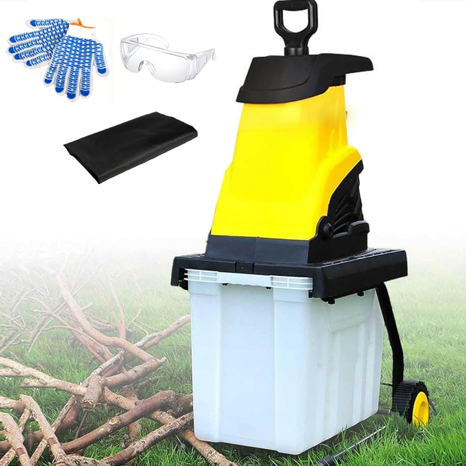 Feuilles de folie branche de déchiqueteuse électrique 2500W 4500TR
