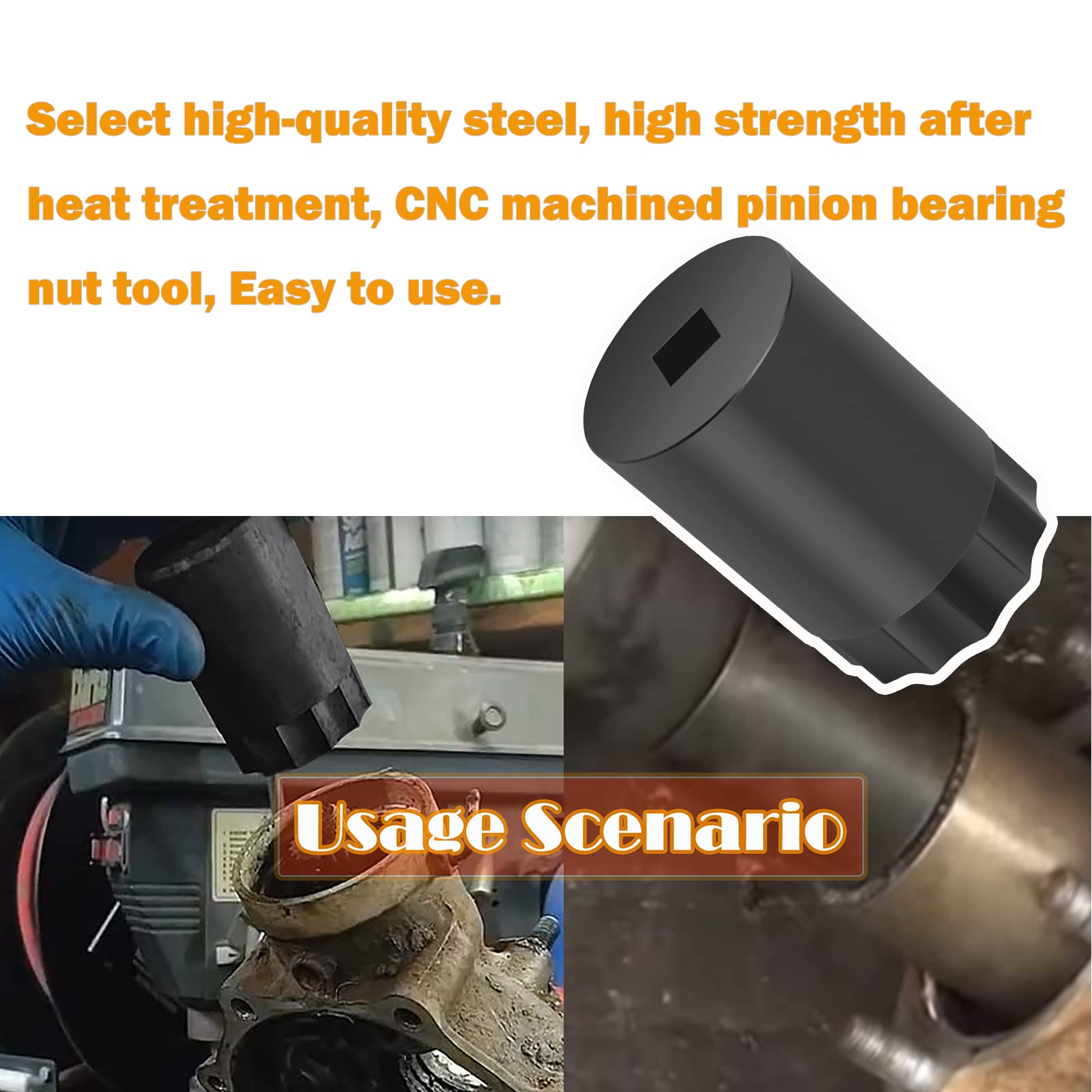 Atv Pinion Bearing Nut Tool 60mm Honda 85 86 87 Atc 250sx Red - Foto 8