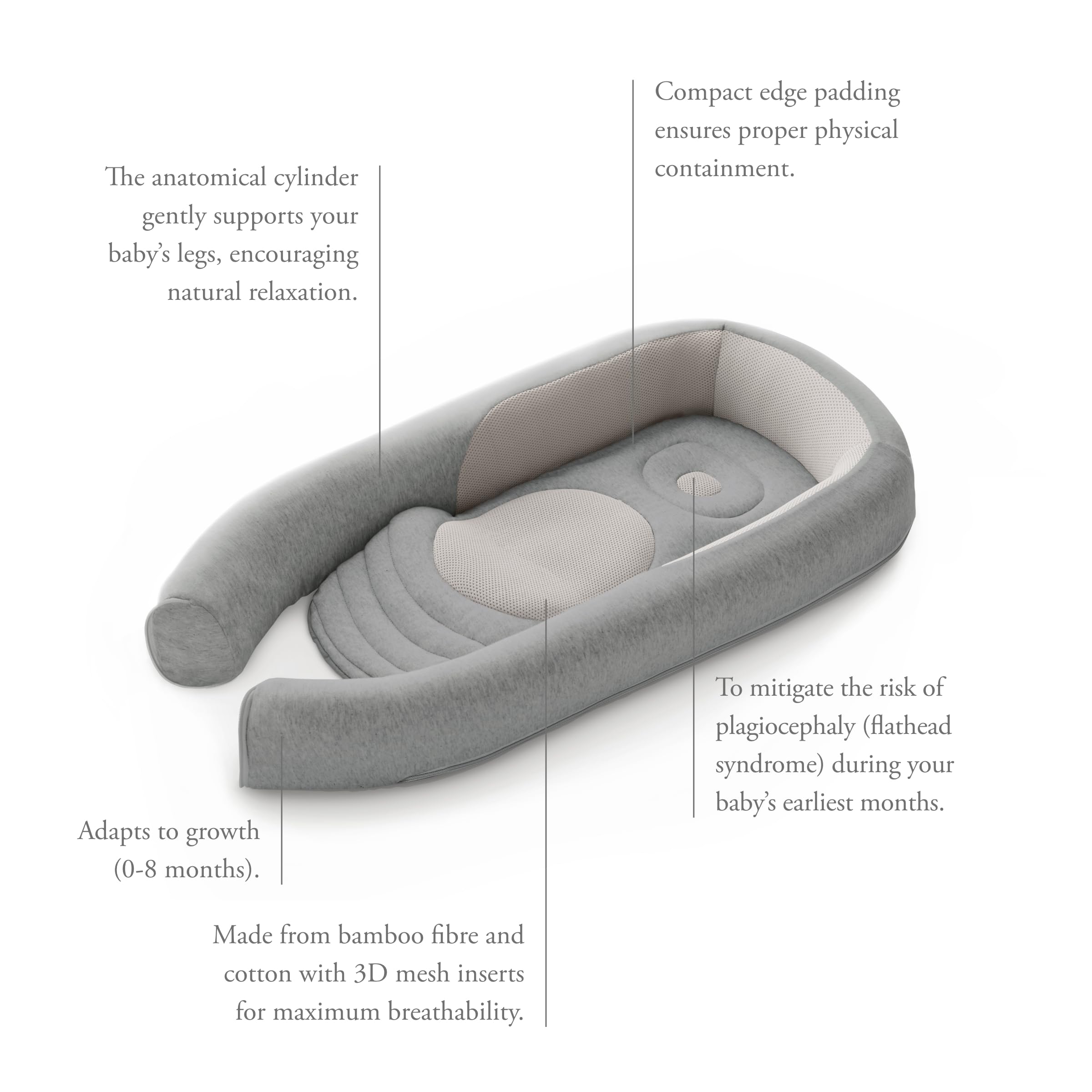 Welcome Pod Delicate Grey Inglesina