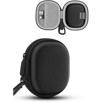 Carry Case for Soundcore Liberty 5 Pro/Soundcore Liberty 5 Pro Max Wireless Headphones daunke EVA Storage Bag Shockproof Scratch Protection Easy to Use and Carry Black