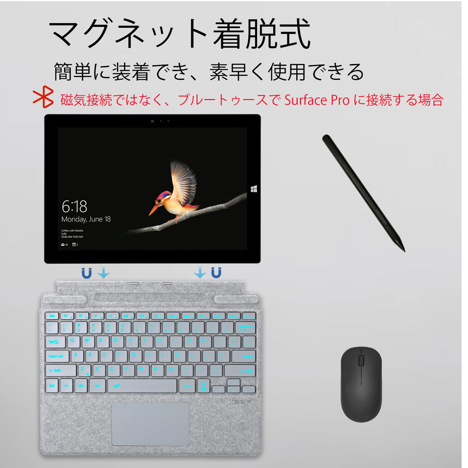 Amazon | マイクロソフトの Surface Pro の世代 7+ のためのタイプ