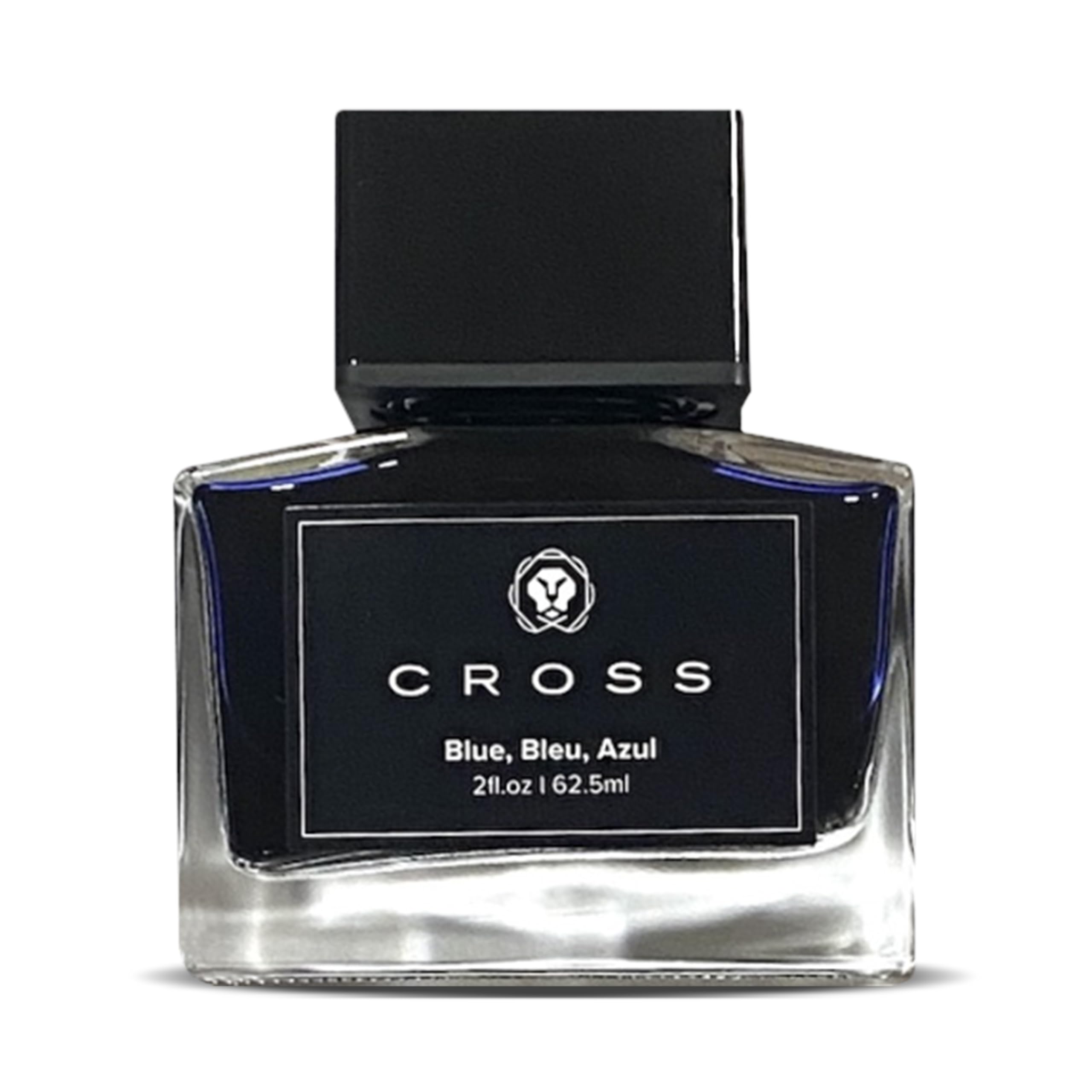 A. T. Cross Ink for Fountain Pen Glass Ink Bottle Cross Fountain Pen Ink, 62.5 ml, Blue