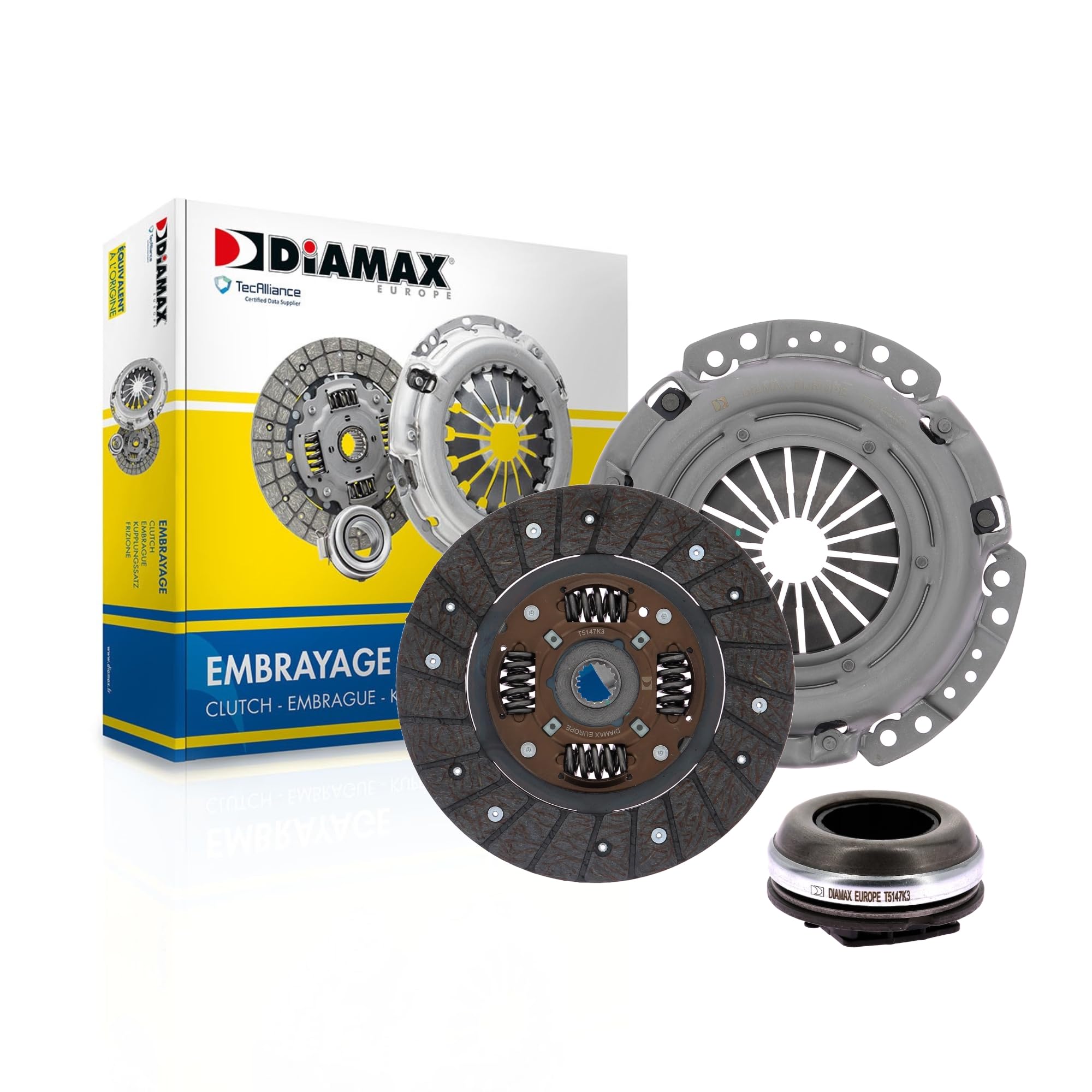 DIAMAX T5147K3 Kit d'embrayage OE 1611267380, 2052T9, 2050G9, 2051-​48, 2051J8