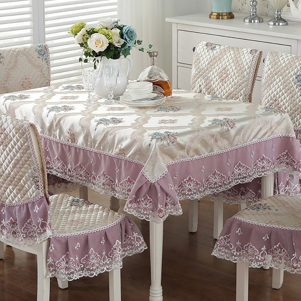Nappe de table basse anti-rayures en dentelle pour protéger vos meubles de salon