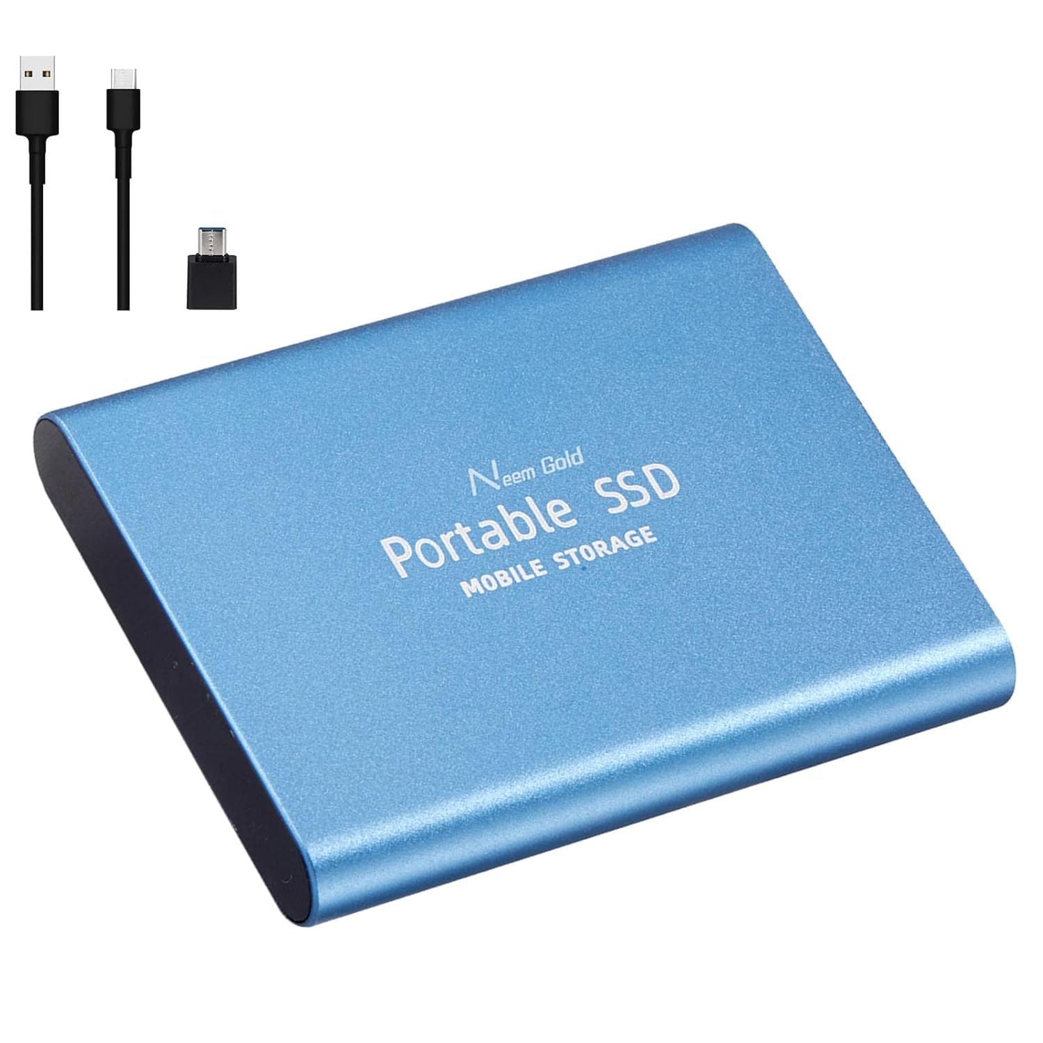 SSD USB 3.1 External Solid State Drive 500GB Blue Portable High Speed Storage Hard Disk for PC Laptop Mac Smart TV Gaming Console-picture-16