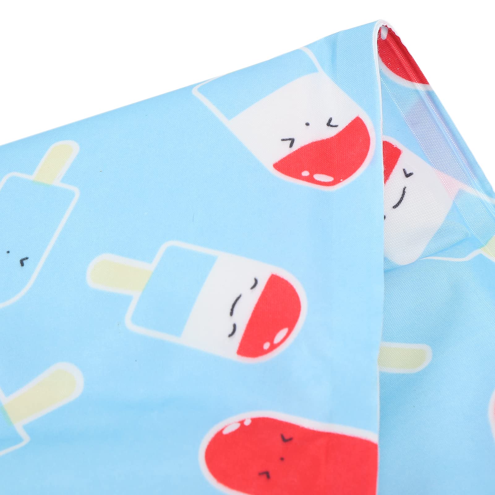 Estera de enfriamiento para mascotas Cama de enfriamiento de dibujos animados, almohadilla de gel para perros y gatos, manta fresca, almohadilla de enfriamiento de seda de hielo (XL: 71*111cm)