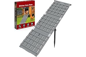 Extendable Chicken Coop Ramp for Coop Henhouse, Chicken Ramp with Adjustable Angle and DIY Length