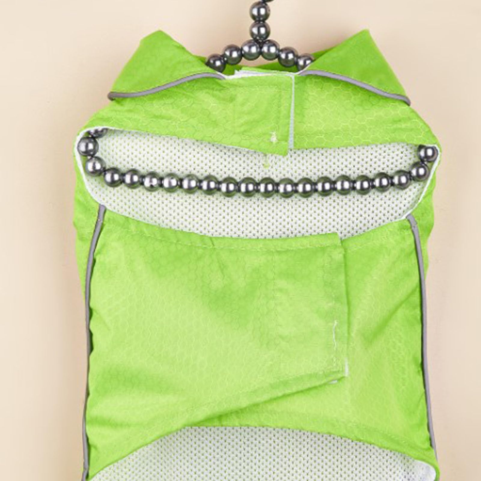 Waterproof Dog Raincoat Adjustable Teddy Dog Raincoats Reflective Dog Rain Coat Jacket Dog Rain Clothes for Small Medium Large Dogs (M Suitable for About 2‑3kg / 4.4‑6.6lb) - Image 2