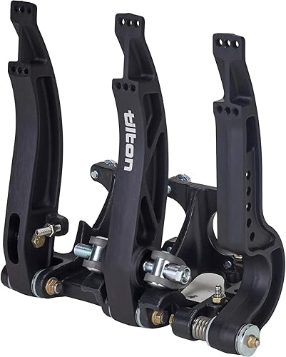 Miniatura 9 de Tilton Engineering 72-603 600-SERIES PEDAL MONTAJE, PISO MNT, 3 PEDAL, ALUMINIO