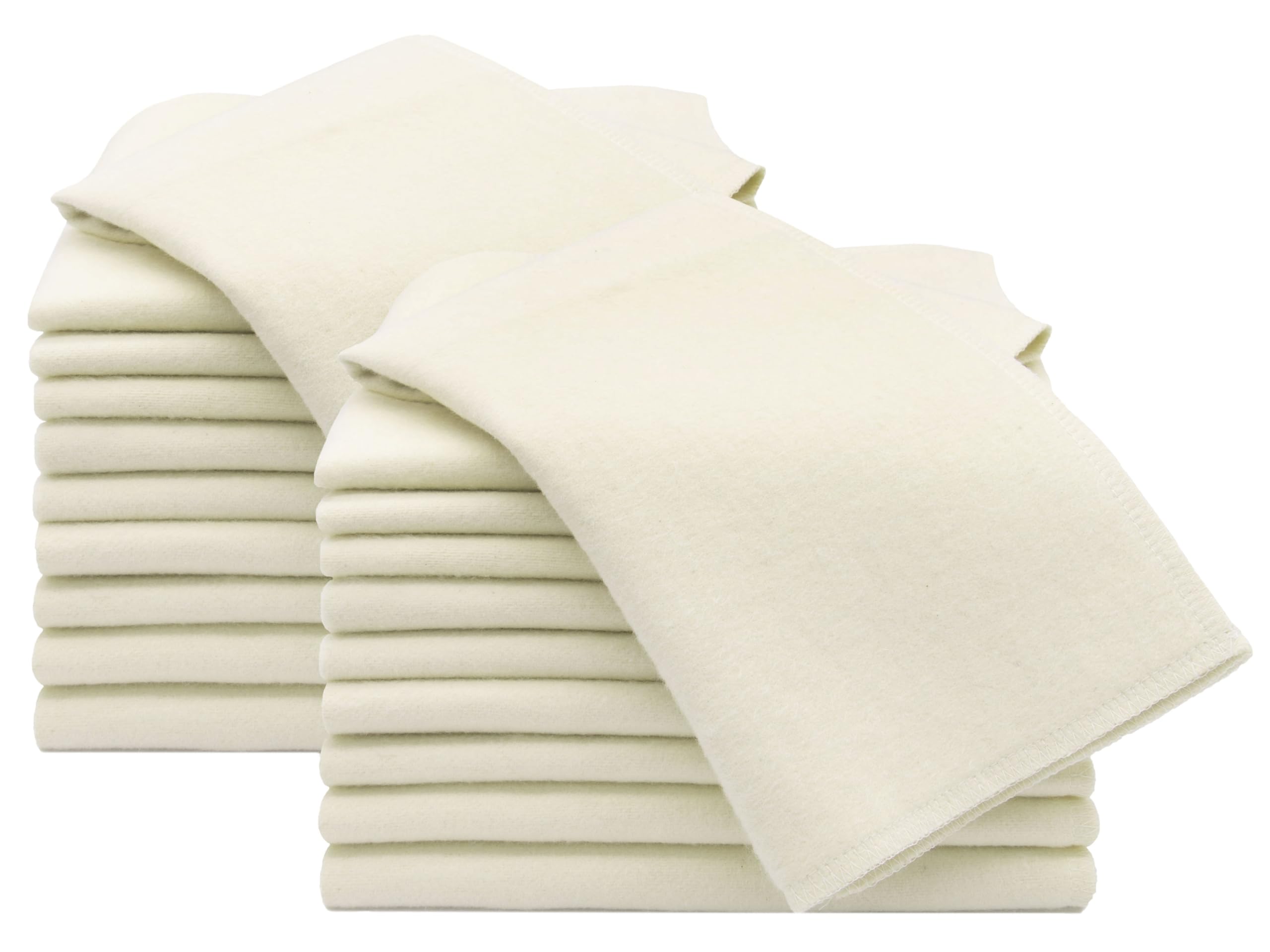 Zollner Molton Putztücher 40x40 cm – 20er Set