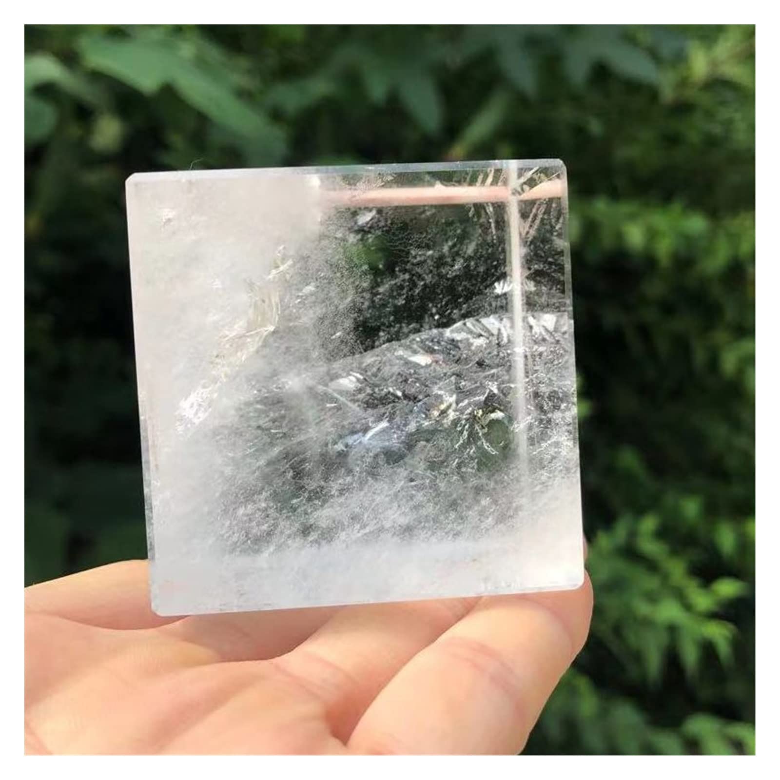 Piedras preciosas de cristal de cuarzo transparente de 4,9 cm, sólidos platónicos, piedra geométrica sagrada, artesanías talladas, adornos for hacer joyas Inicio Colecciones ( Size : One Size )
