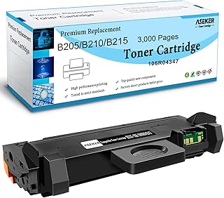 Compatible B210 B205 B215 Toner Cartridge 3000 Pages 106R04347 for Xerox B210 B210DNI B205 B205DNI B205MFP B215 B215DNI B215MFP Printers (Black, 1-Pack)