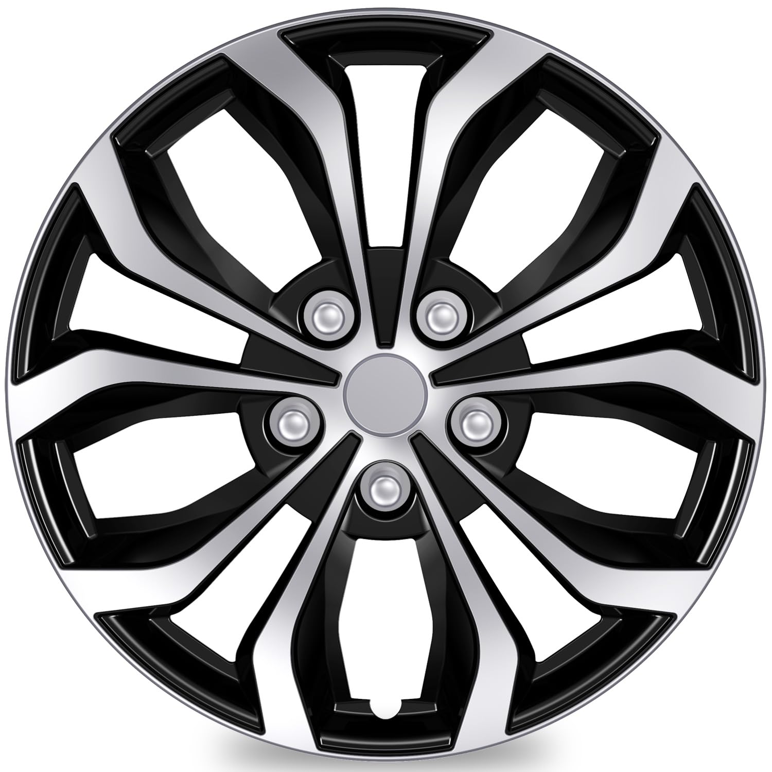 TangMiGe 15 Inch Dual-Tone Hubcaps