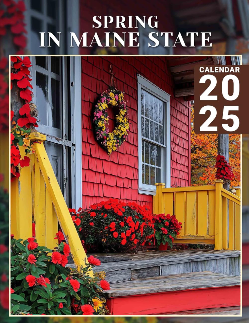 Spring in Maine State Calendar 2025: Experience 365 Days of Springtime Beauty in Maine, Perfect for Organizing Your Year