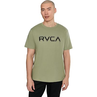 RVCA Big Glitch Short Sleeve ranger green