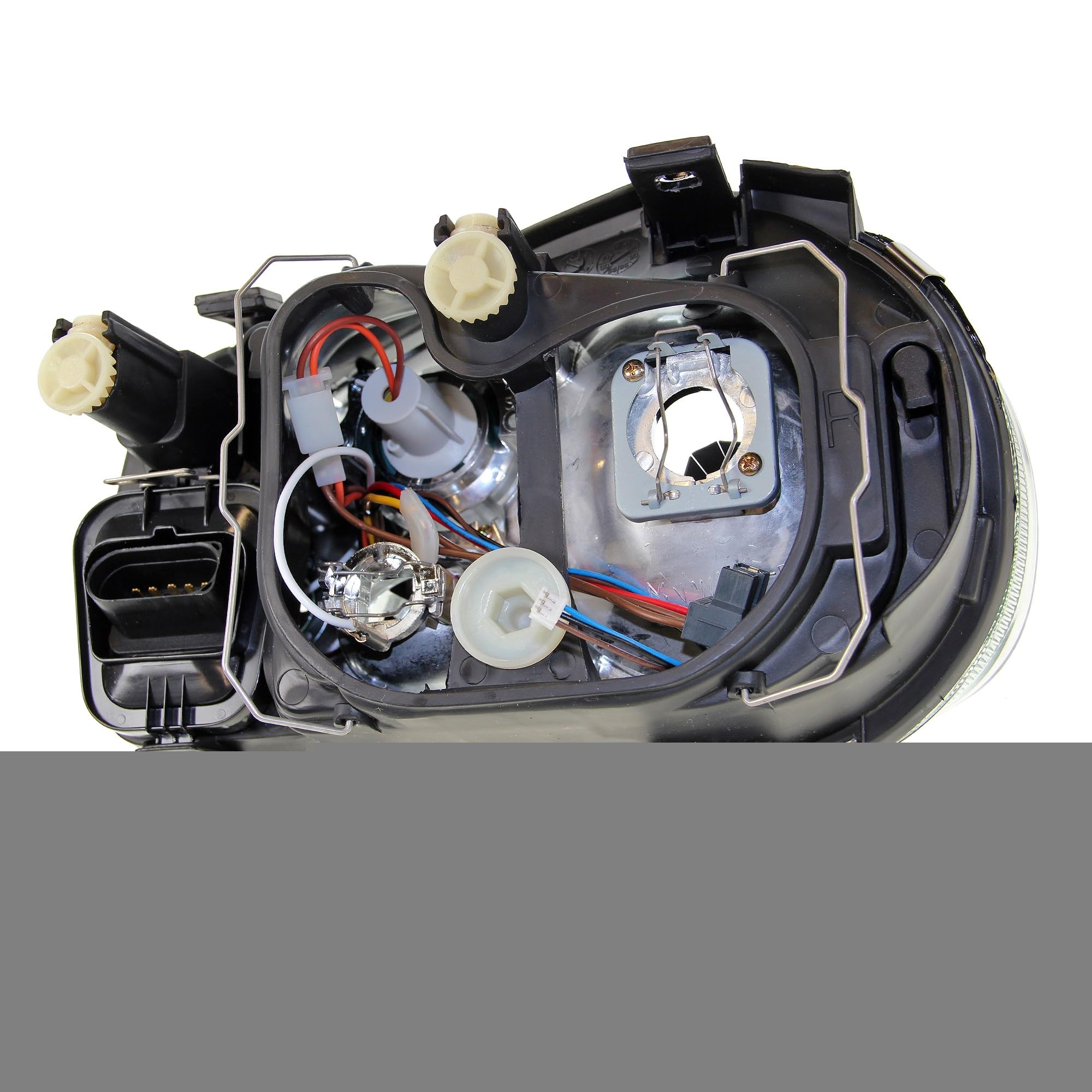 BESTPRICE 2x fari principali anteriori sinistro + destro H7 / H1 / H3 senza servomotore, compatibili con VW GOLF IV (1J1), GOLF IV Cabriolet (1E7), GOLF IV Variant (1J5)