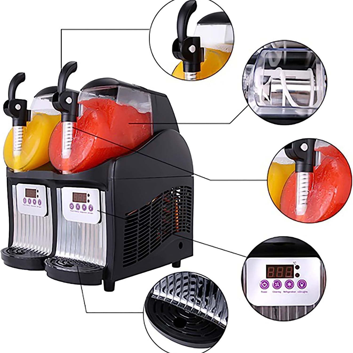 業務サイズ スラッシーマシーン 凍らせたマルガリータなど ステンレス