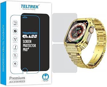 Screen Protector Compatible With PunnkFunnk S9 Ultra Smartwatch, Full Hydrogel TPU Screen Guard not a Tempered Glass (Pack of 2)