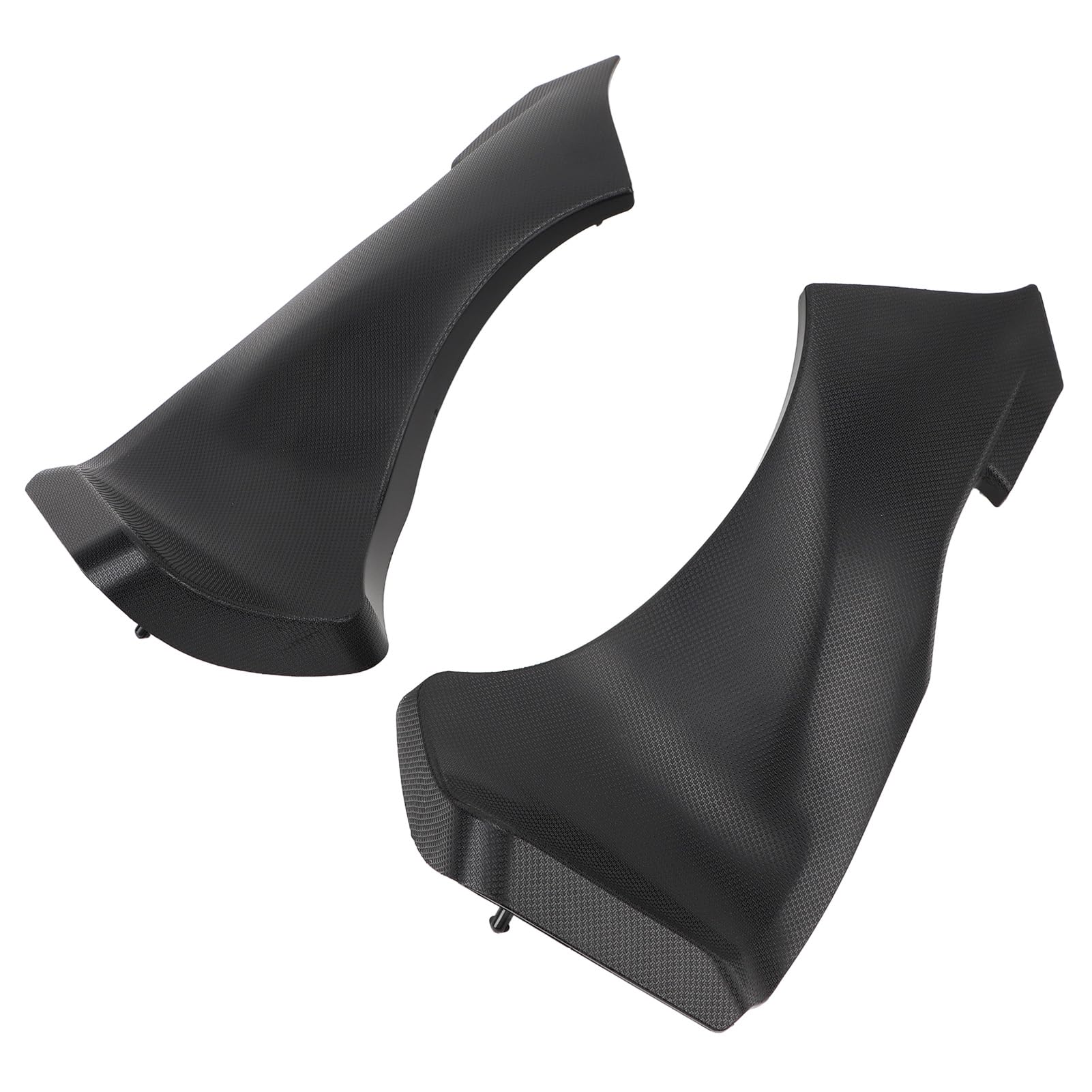 Motorrad-Luftkanal Abdeckung Verkleidung, ZX-6R 2005 Bis 2006 Luftkanal-Rohr Verkleidung Abdeckung, ABS-Material mit Anti-Rutsch-Streifen-Design, Passt für ZX-6R 2005 Bis 2006