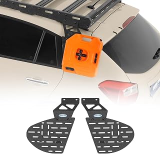 Hooke Road Crosstrek Rear Window Storage Molle Panel Kit for 2013-2017 Subaru XV Crosstrek, Lightweight Steel Cargo Rack - Pair