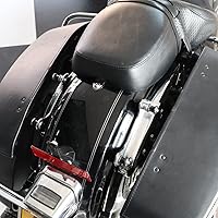 Vista 3 de AUFER Kit de herramientas de acoplamiento cromado de 4 puntos compatible con Touring Road King Road Glide Street Glide Electra Glide 2009-2013