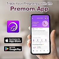 Vista 5 de Kit de tiras de prueba de embarazo Easy@Home: paquete de 10 tiras de prueba hCG - tiras de prueba de embarazo para el hogar de detección temprana al