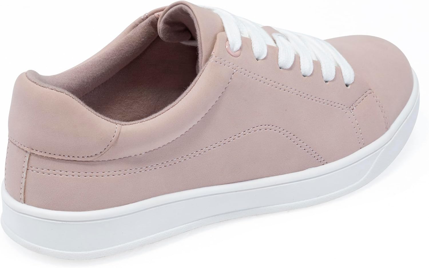 Women's Lace Up Trendy Sneaker Classic Fashion Low Top Walking Shoes - Picture 83 of 109