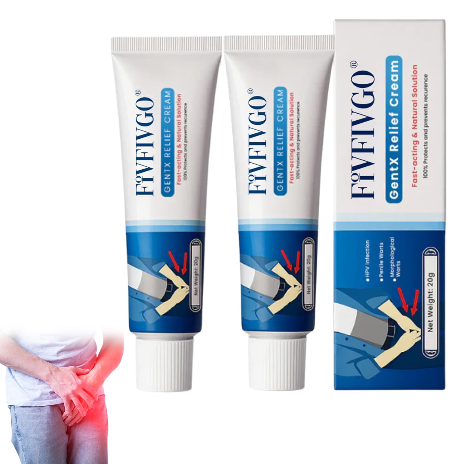 Amazon.com: ATTDX Fivfivgo Relief Cream,Men's GentX Relief Cream