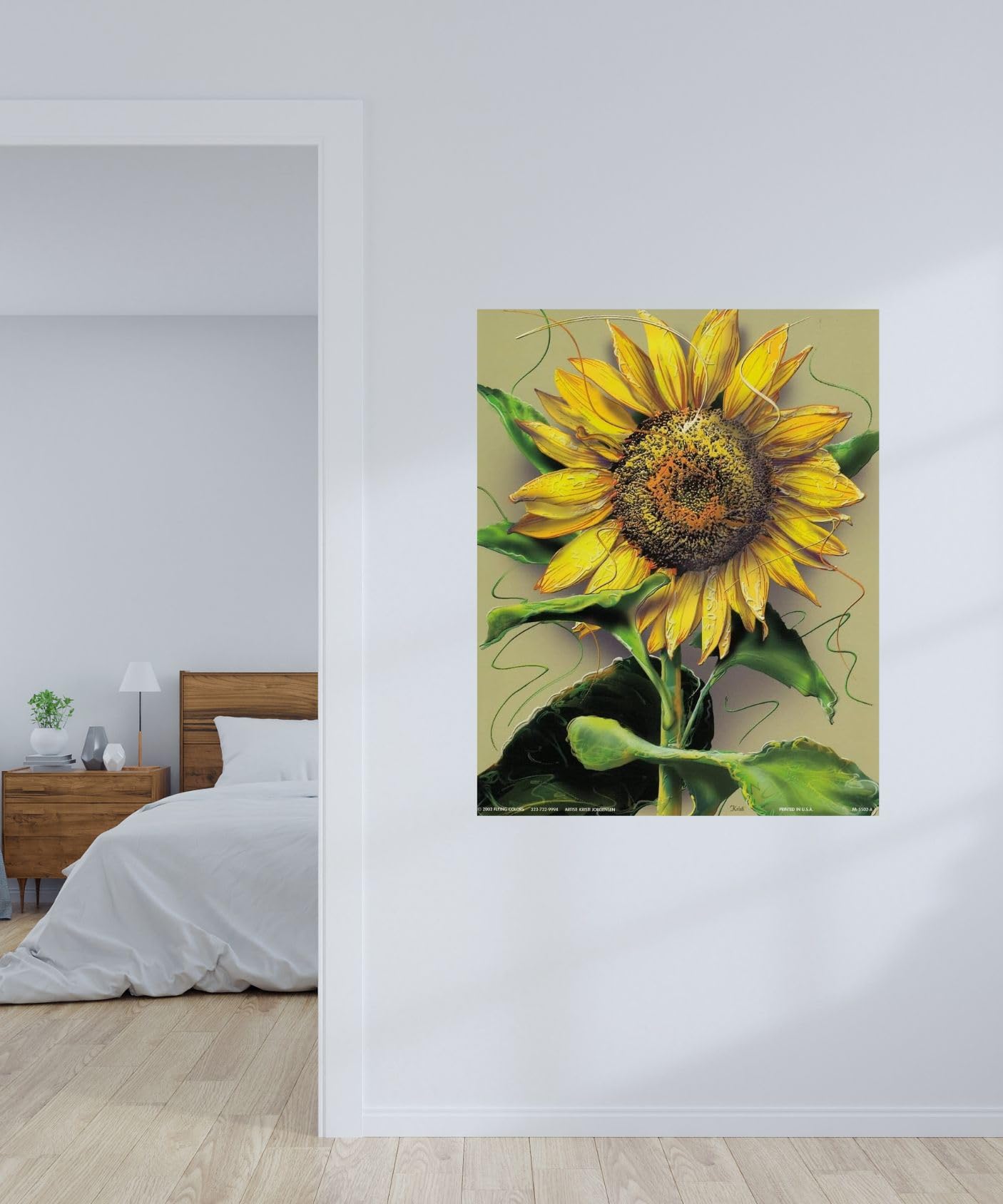 Amazon.com: Impact Posters Gallery Sunflower Flower Floral Wall