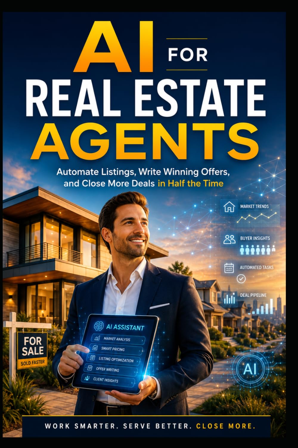 AI for Real Estate Agents: The Practical Guide to Automate Listings, Write Winning Offers, and Close More Deals: Automate Listings, Win More Deals, and Save 10+ Hours a Week