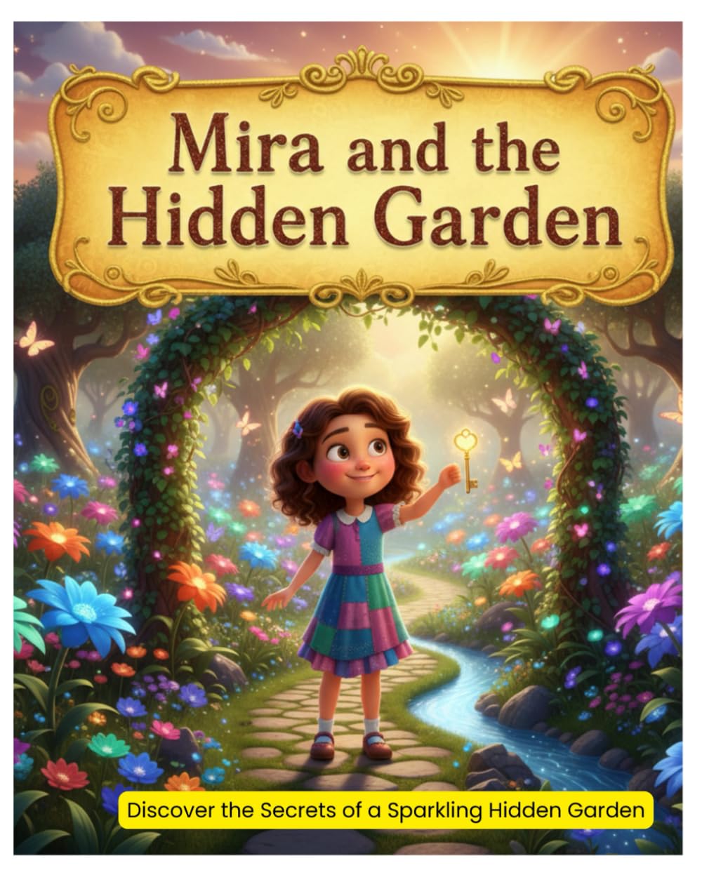 Mira and the Hidden Garden: A Magical Adventure of Kindness and Curiosity