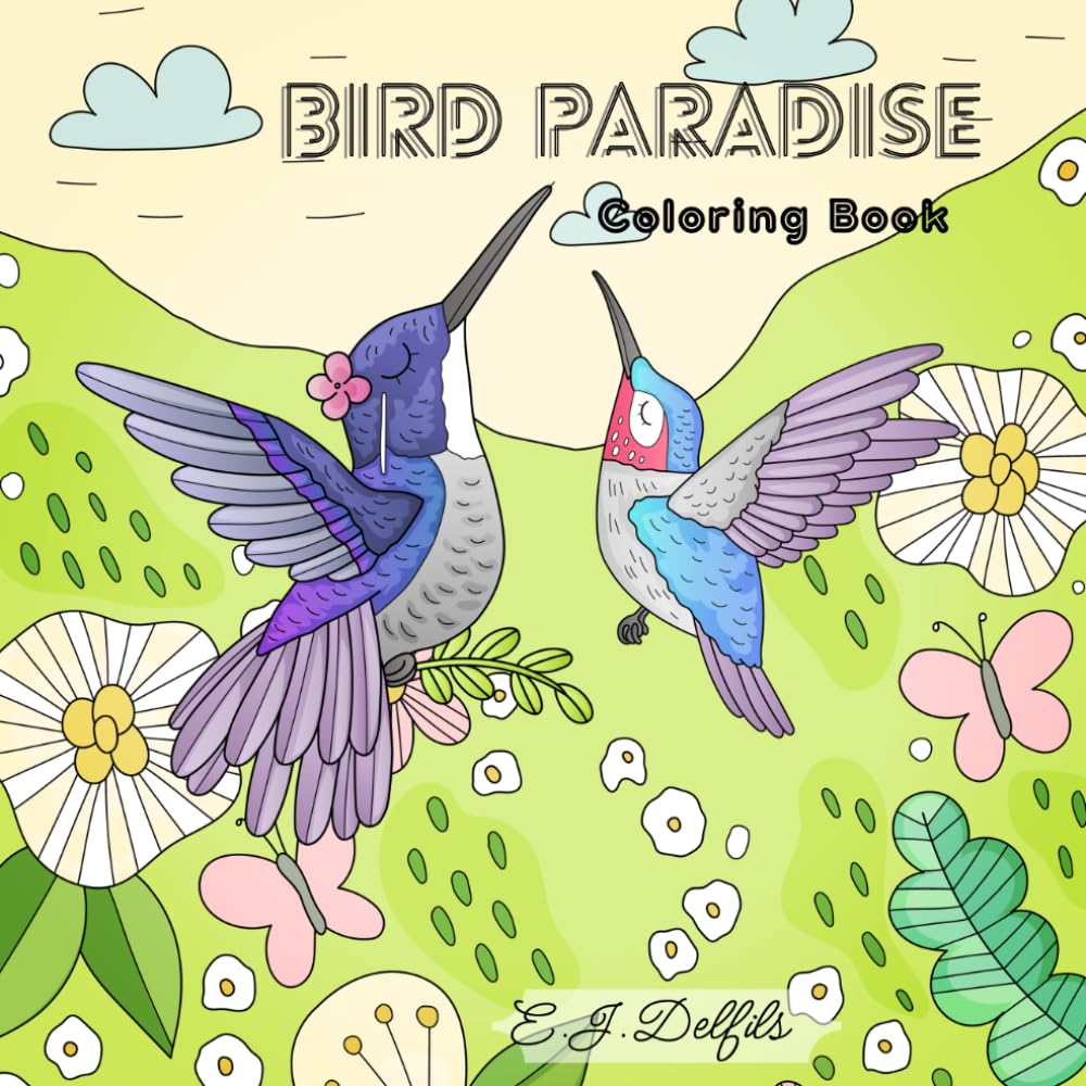 Bird Paradise: Coloring Book