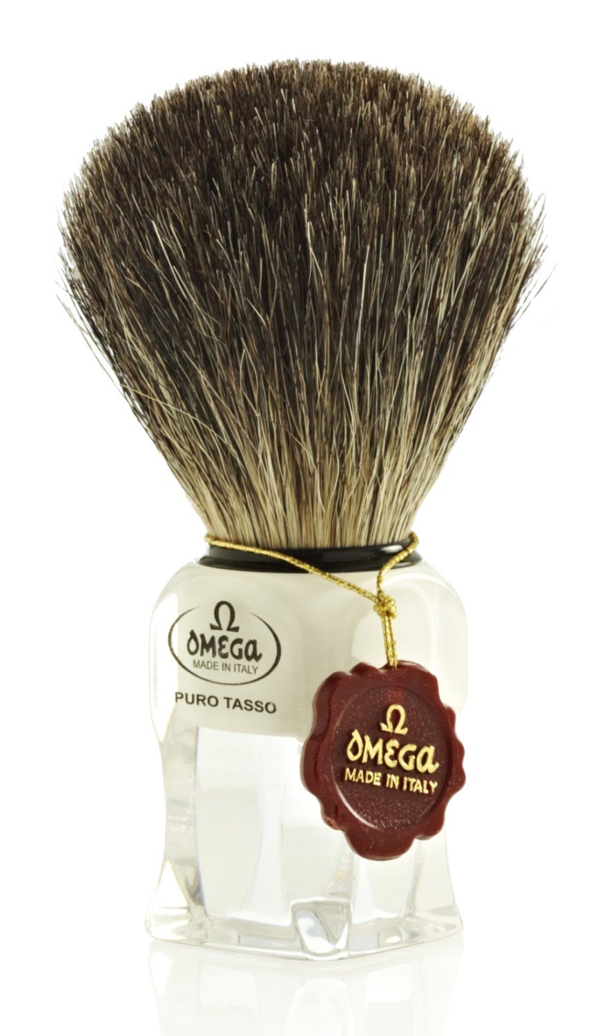 Omega 6188 Pure Badger Hair Shaving Brush