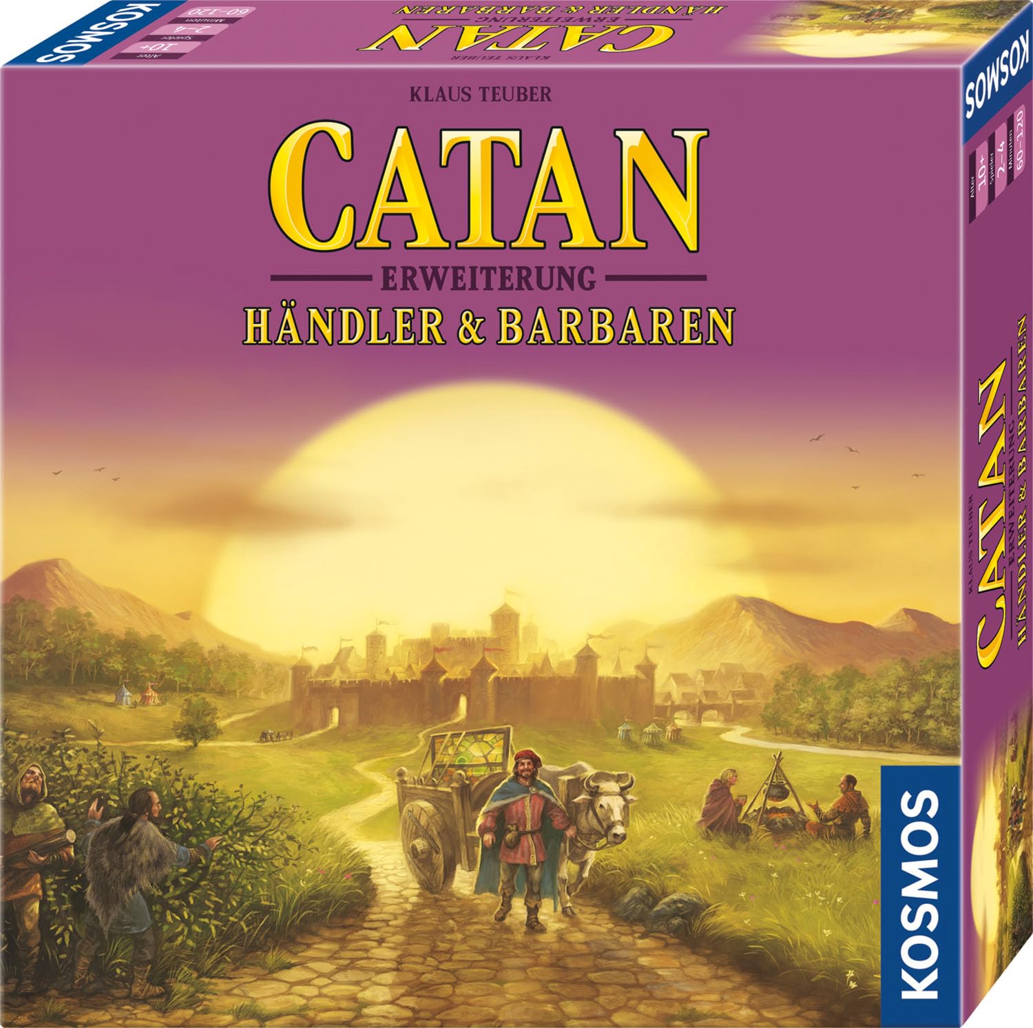KOSMOS Catan - Händler & Barbaren, Erweiterung zu Catan - Das Spiel