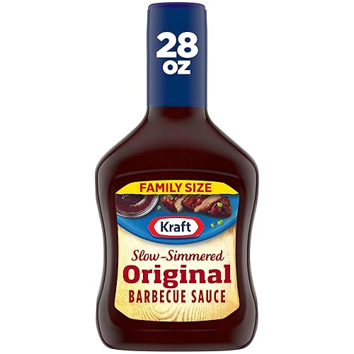 Kraft Original Salsa de barbacoa a fuego lento (botella de 28 onzas)